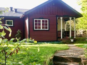 Giardino di Sagolikt läge med havsutsikt i Rörum på Österlen
