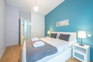 Postel nebo postele na pokoji v ubytování Pame Rentals - 2BD & 2BA Home, 4 Min to Acropolis
