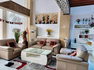 Posezení v ubytování Adventure Hotel