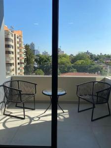Balkón nebo terasa v ubytování Depto de lujo en zona Carmelitas