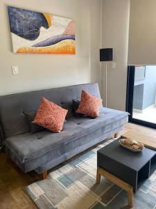 Posezení v ubytování Depto de lujo en zona Carmelitas
