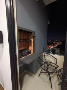 Balkón nebo terasa v ubytování Depto de lujo en zona Carmelitas