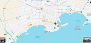 a map of the city of san francisco at Sun, Sea, Beach Costa Calida Spain Henrys Apartment in Águilas