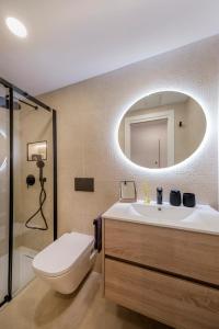 Phòng tắm tại Alma Libre Beach Apartment