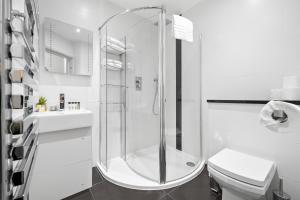 Koupelna v ubytování Apartment 1, 48 Bishopsgate by City Living London + 27 fotografií