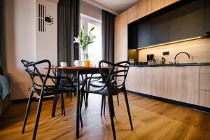 Kuchnia lub aneks kuchenny w obiekcie Apartament No 61 Blue Holiday Home Zator