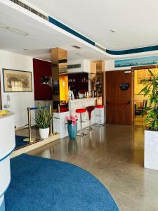 Kuchyň nebo kuchyňský kout v ubytování Hotel San Carlo