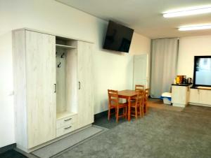 Η κουζίνα ή μικρή κουζίνα στο Apartament dla par +6 φωτογραφίες