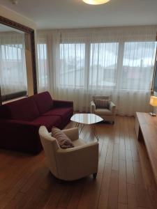 Hotel Madl的休息区
