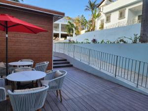 Ein Balkon oder eine Terrasse in der Unterkunft Hotel 39 Jamaica