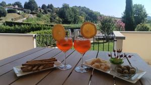 Nápoje v ubytování Villa Vescovado appartamento in casa vacanza