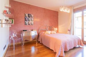 Postel nebo postele na pokoji v ubytování Villa Vescovado appartamento in casa vacanza