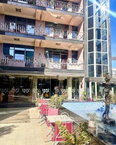 Budova, kde se hotel nachází