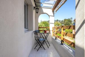 Μπαλκόνι ή βεράντα στο La Villa Romaine, Jacuzzi 15 min du Zoo de Beauval