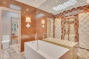 A bathroom at The Grey - Large Eclectic and Quiet Home