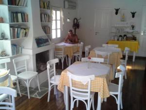 Restaurace v ubytování Ampelos