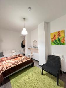 Postel nebo postele na pokoji v ubytování HotSpot Valencia