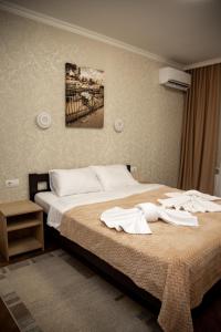 Posteľ alebo postele v izbe v ubytovaní Apart-Sol Polyana Resort