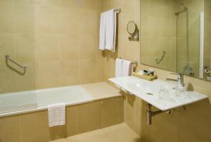 Koupelna v ubytování Hotel Pazo O Rial
