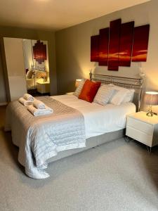 Central York Apartment - Skeldergate YO1客房内的一张或多张床位