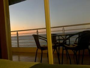 Μπαλκόνι ή βεράντα στο VistaMar Club de Yates, Concón, Viña del Mar