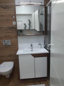 Kúpeľňa v ubytovaní Apartman Kristal
