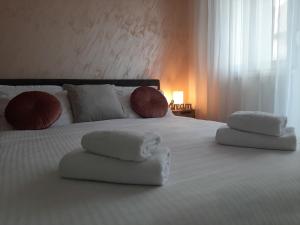 Posteľ alebo postele v izbe v ubytovaní Apartman Kristal