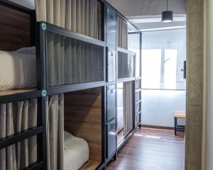 Spotty Bogotá Centro客房内的一张或多张床位