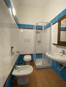 Koupelna v ubytování La Borgata Rooms