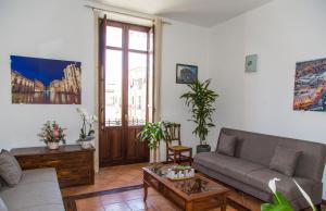 Posezení v ubytování La Borgata Rooms