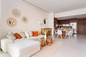 Posezení v ubytování Condo in Playa del Carmen Mayakoba