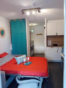 Kuchyň nebo kuchyňský kout v ubytování Charmant Studio en rez de jardin dans propriété privé pour 4 personnes