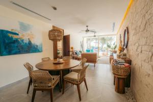 Posezení v ubytování Beachfront Apartment Coral Vista