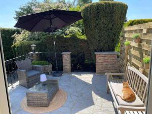 Vonkajšia záhrada v ubytovaní Cosy studio close to Brussels South Charleroi Airport