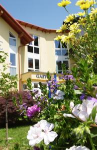 A garden outside GASTHOF SCHEER Feriendomizil