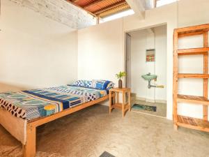 Postel nebo postele na pokoji v ubytování Hotel teresa