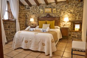 Posteľ alebo postele v izbe v ubytovaní Casa Rural Tia Josefa