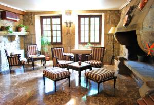 Posezení v ubytování Hotel Pazo O Rial