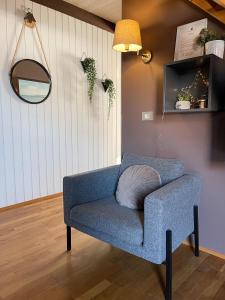 Posezení v ubytování Haukaberg House
