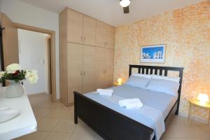 Voodi või voodid majutusasutuse Ebatis Guesthouse toas