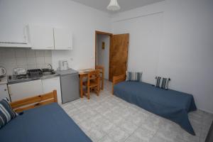 Kuchyň nebo kuchyňský kout v ubytování VILLA VRACHOS Preveza