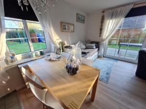 Posezení v ubytování Ferienwohnung Siglinde