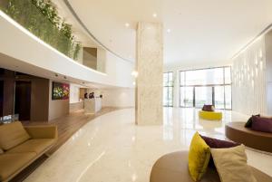 The lobby or reception area at Inn Hotel Macau