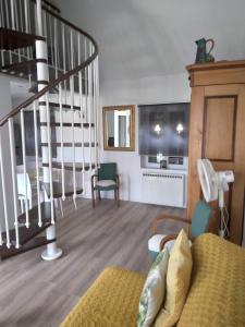 Część wypoczynkowa w obiekcie Appartement cosy Wintzenheim + terrasse