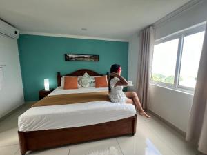 Postel nebo postele na pokoji v ubytování Creole Pearl Self-Catering