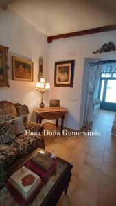 Zona de estar de Casa Doña Gumersinda