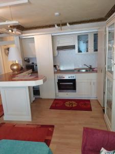 Kuchyň nebo kuchyňský kout v ubytování Ferienwohnung Strandrose + 3 fotografie