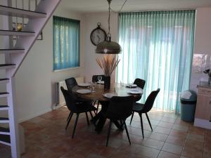 Χώρος καθιστικού στο Apartment in Waterpark in Uitgeest