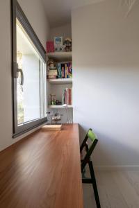The library in the holiday home