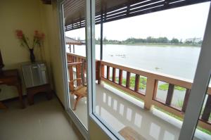 Balkón nebo terasa v ubytování Techno Riverview Resort